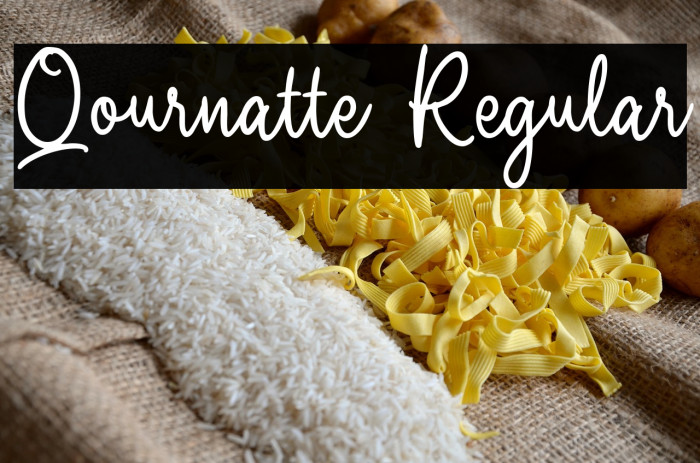 Qournatte Regular Example 3