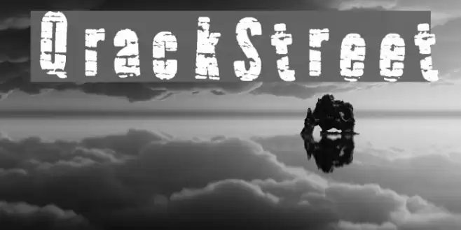 QrackStreet Font examples