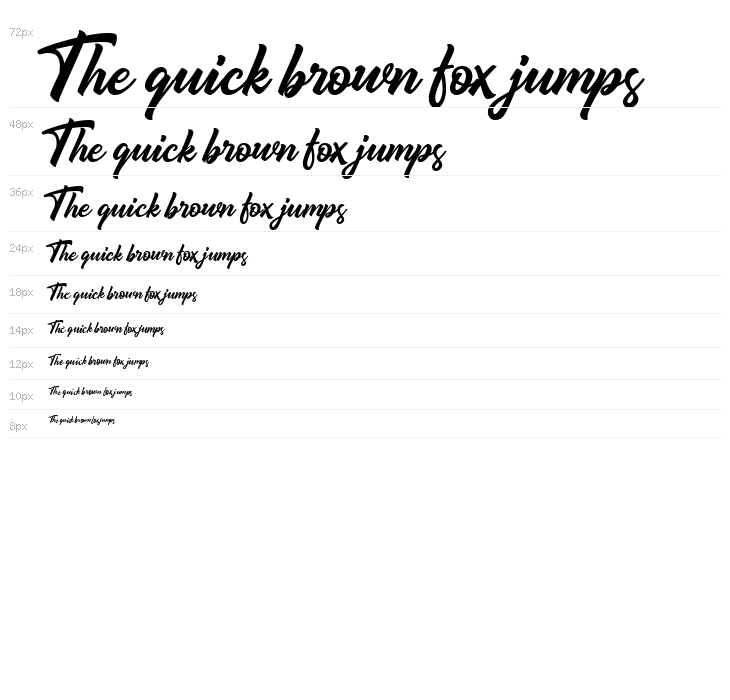 Qrayolla Script Regular Waterfall