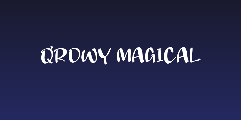 Qrowy Magical Social Header