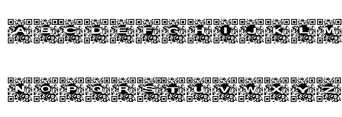 Qrurl Font LOWERCASE