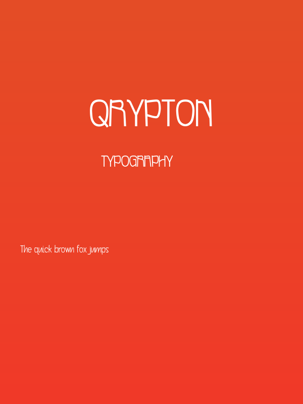 Qrypton Poster