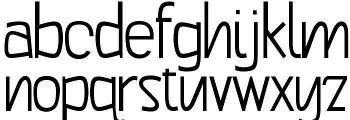 Qrypton Font LOWERCASE