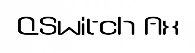 QSwitch Ax  les polices de caractères gratuit tlcharger