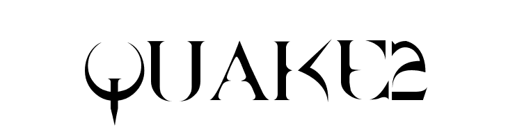 QUAKE2  免费字体下载