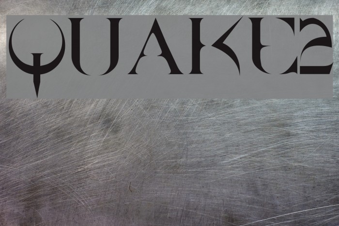 QUAKE2 Font examples