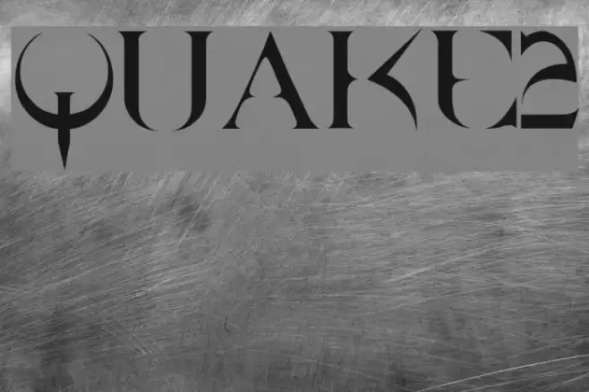 QUAKE2 フォント examples