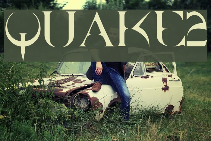 QUAKE2 Font examples