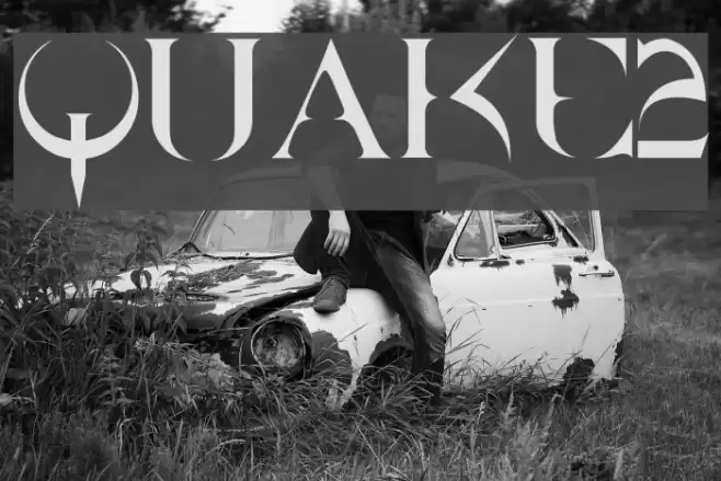 QUAKE2 フォント examples