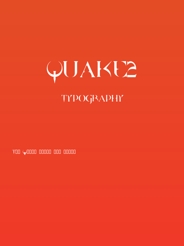 QUAKE2 Poster