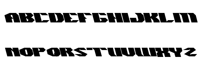 QUANTUM Font LOWERCASE