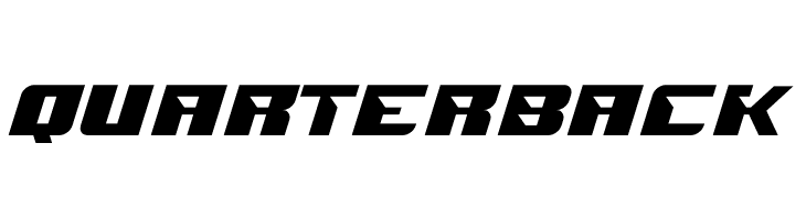QUARTERBACK  Free Fonts Download