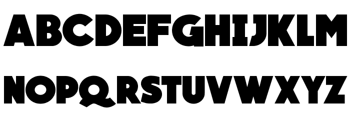 QUARTZO Bold Font LOWERCASE