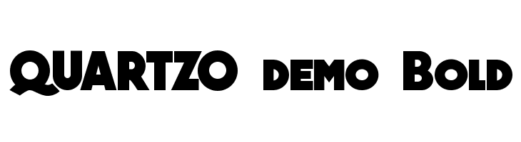 QUARTZO demo Bold Font