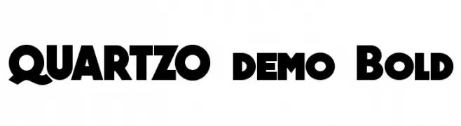 QUARTZO demo Bold  Fuentes Gratis Descargar