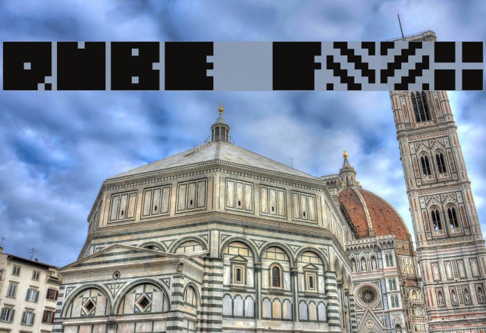 QUBE Font examples