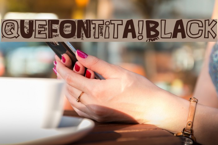 QUEFONTita!-Black Example 2