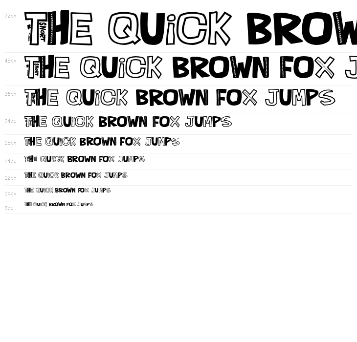 QUEFONTita!-Black Waterfall