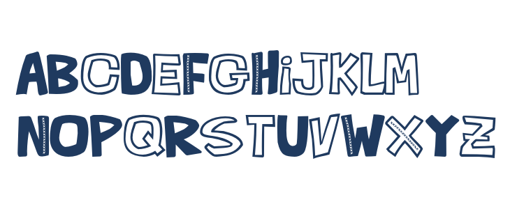 QUEFONTita!-Black Lowercase