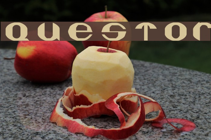QUESTOR Font examples