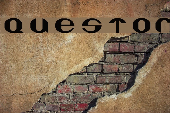 QUESTOR Font examples