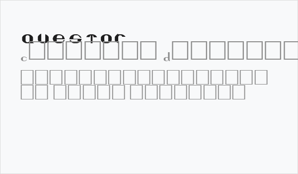 QUESTOR Business Card