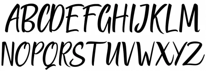 QUICK BRIDGE Font Litere mari