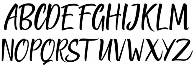 QUICK BRIDGE Font Litere mici