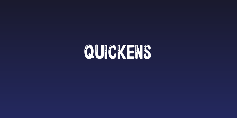 QUICKENS Social Header