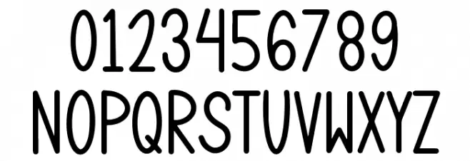 QUICKIES Font OTHER CHARS