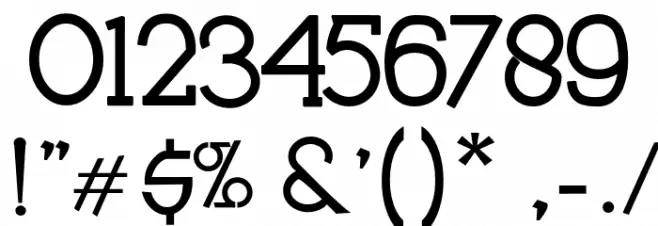 QUICKLLY Font OTHER CHARS