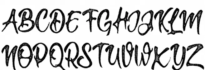 QUICKLY PERSONAL USE Regular フォント 大文字