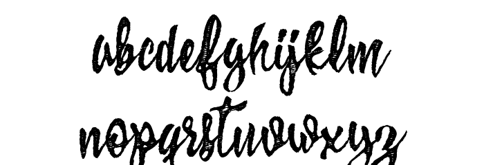 QUICKLY PERSONAL USE Regular Font LOWERCASE