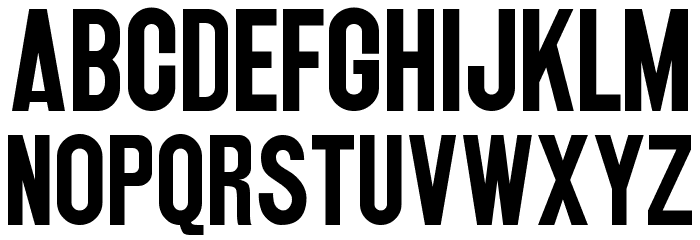 QUICKONE Font LOWERCASE