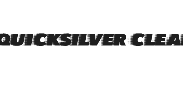 QUICKSILVER CLEAN Logo