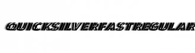 QUICKSILVER FAST Regular  baixar fontes gratis