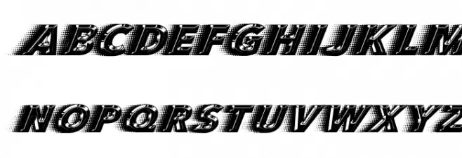 QUICKSILVER FAST Regular Polices MAJUSCULES
