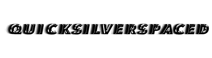 QUICKSILVER SPACED  नि: शुल्क फ़ॉन्ट्स डाउनलोड