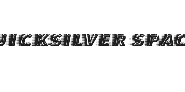 QUICKSILVER SPACED Logo
