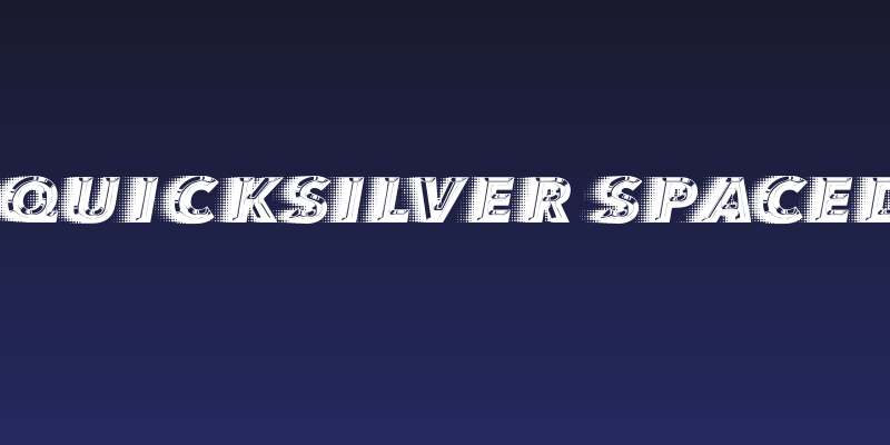 QUICKSILVER SPACED Social Header