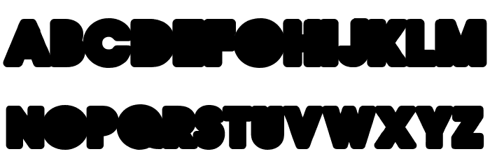 QUIRKY BACK ONE Regular Schriftart Kleinbuchstaben