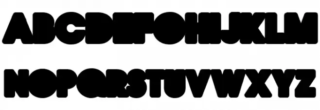 QUIRKY LOVE BACK ONE PERSONAL USE Regular Font Litere mari