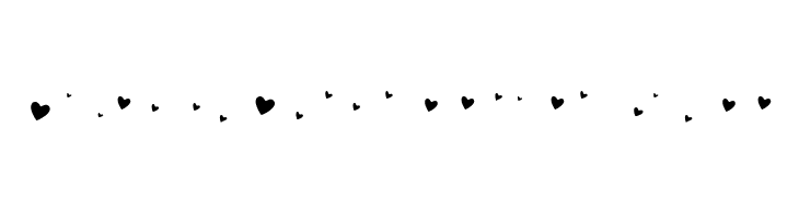 QUIRKY LOVE HEARTS Regular  Free Fonts Download