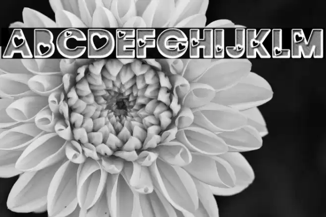 QUIRKY LOVE PERSONAL USE Regular Font examples