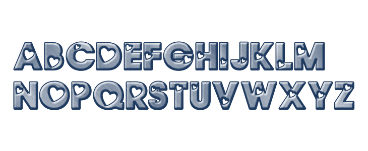 QUIRKY LOVE PERSONAL USE Regular Lowercase