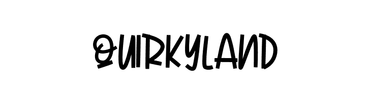 QUIRKYLAND Font