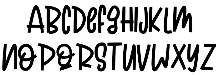 QUIRKYLAND Font LOWERCASE