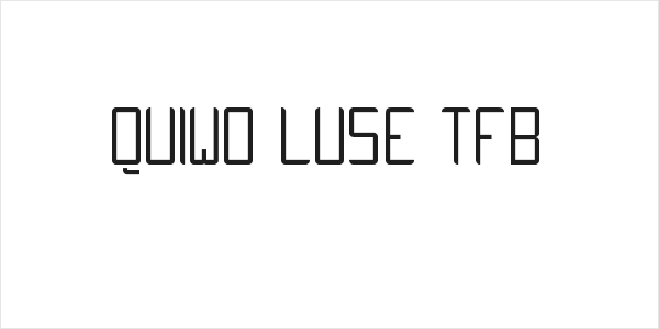 QUIWO LUSE TFB Logo