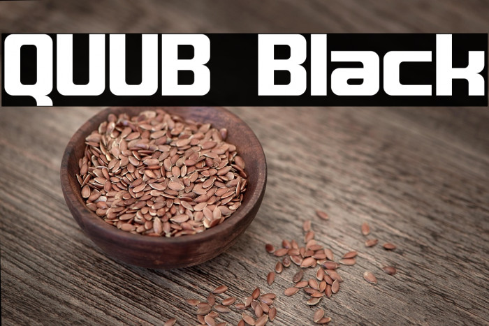 QUUB Black Example 3