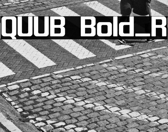 QUUB Bold_R Example 3